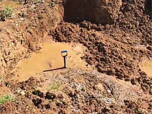 Rain Garden Construction 1